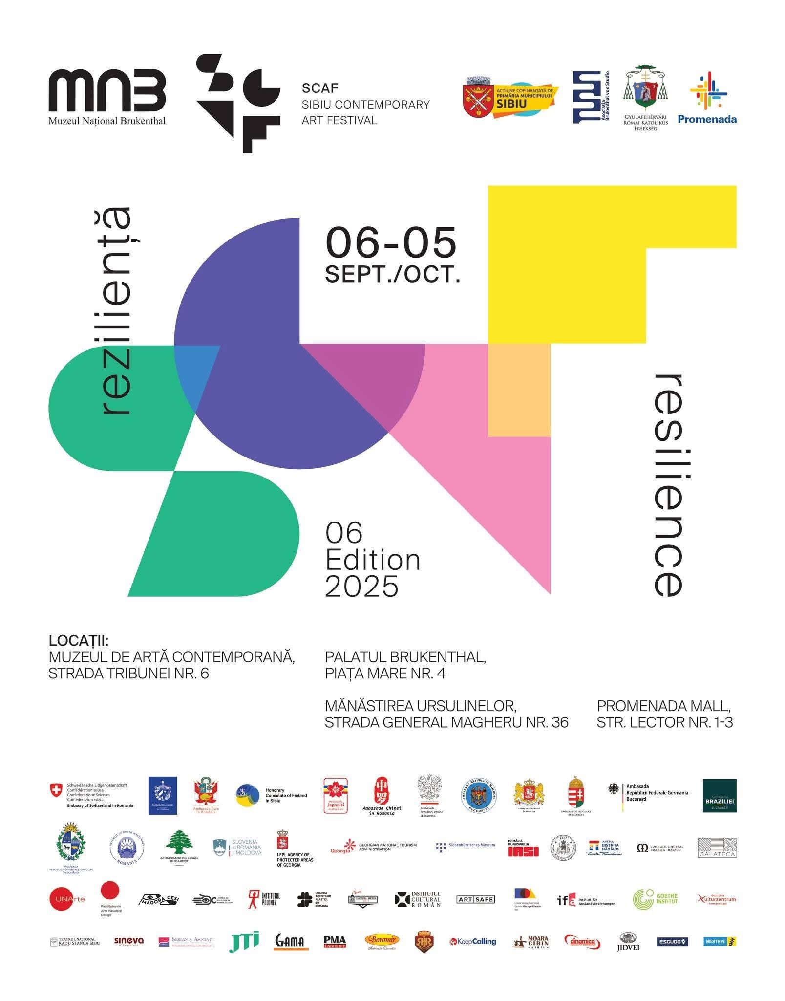 Izabella Petrut at SCAF – Sibiu Contemporary Art Festival 2025 06 September – 05 October 2025 Group exhibition participation with CCP and a brooch from the series A Love Story 📍 Locations: Muzeul de Artă Contemporană, Palatul Brukenthal, Mănăstirea Ursulinelor – Sibiu, Romania